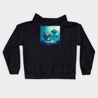 Underwater City Kids Hoodie